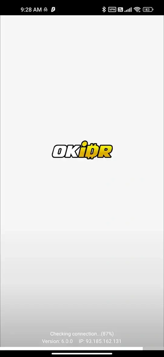 OKIDR APK splash screen